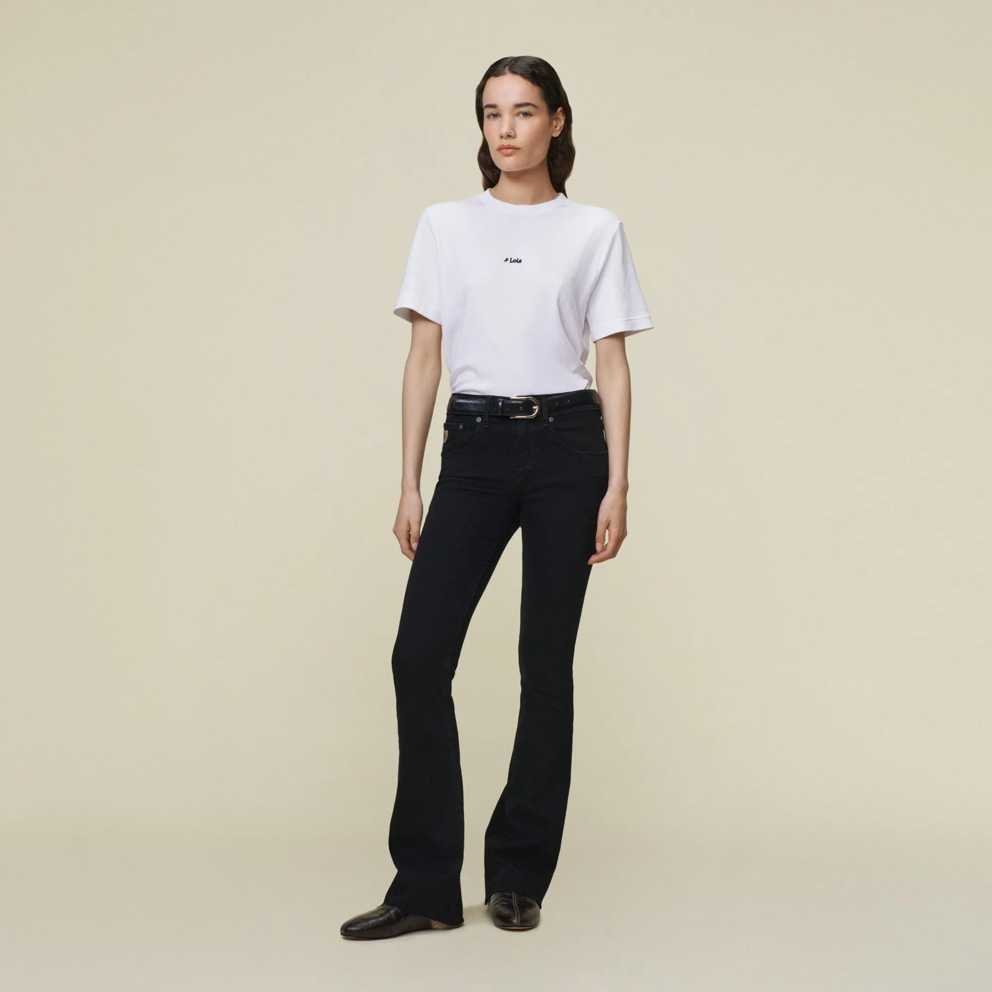 Melrose Edge The Black Caspar - Mid Rise Flare