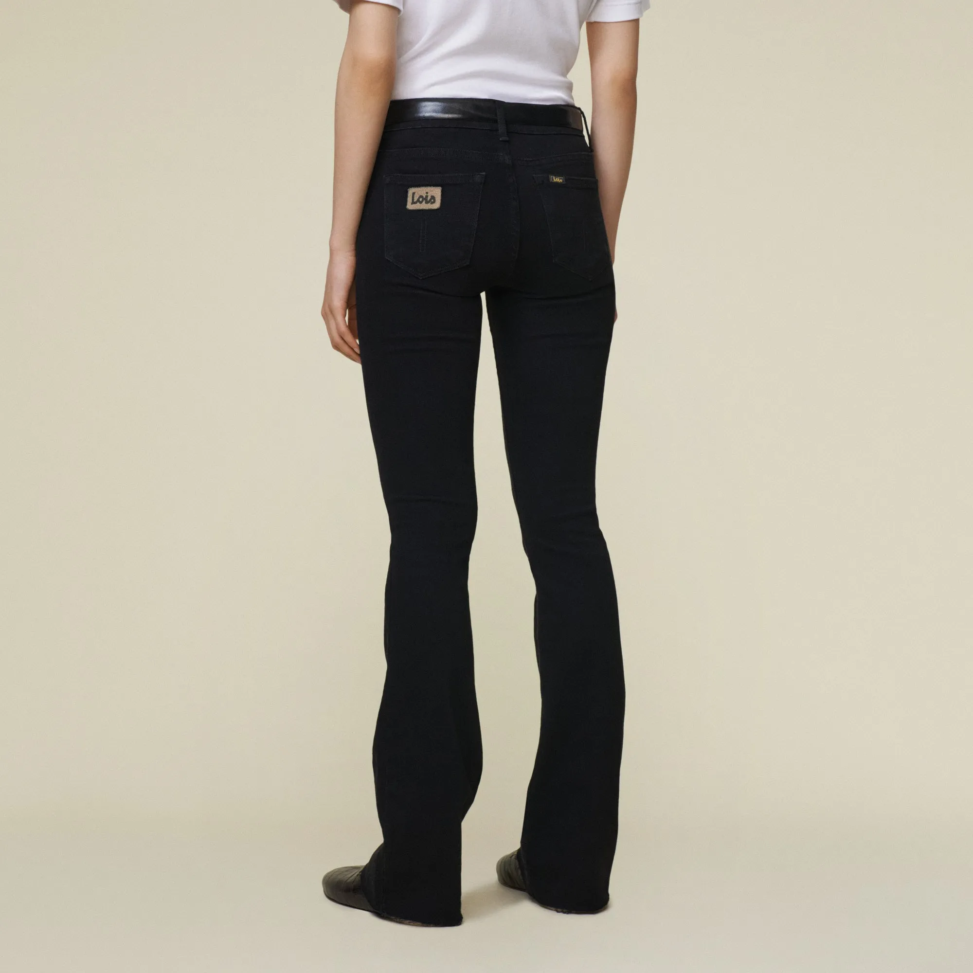 Melrose Edge The Black Caspar - Mid Rise Flare