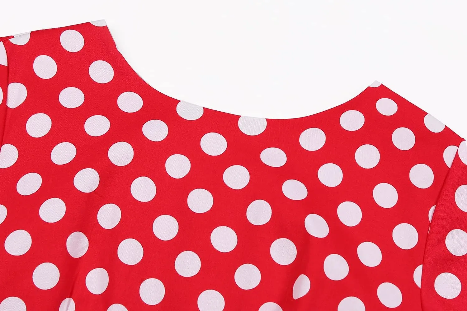 MINTLIMIT Women's 1950s Retro Vintage Rockabilly Short Sleeve Cocktail Party Swing Dress