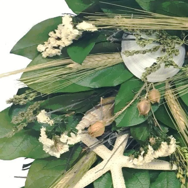 Nantucket Star Preserved Coastal Wreath