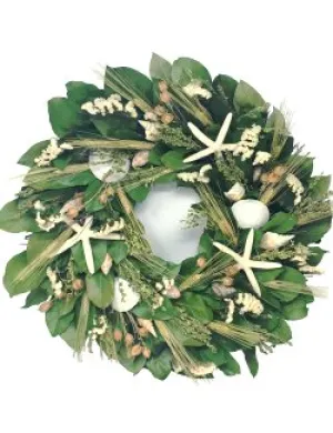 Nantucket Star Preserved Coastal Wreath