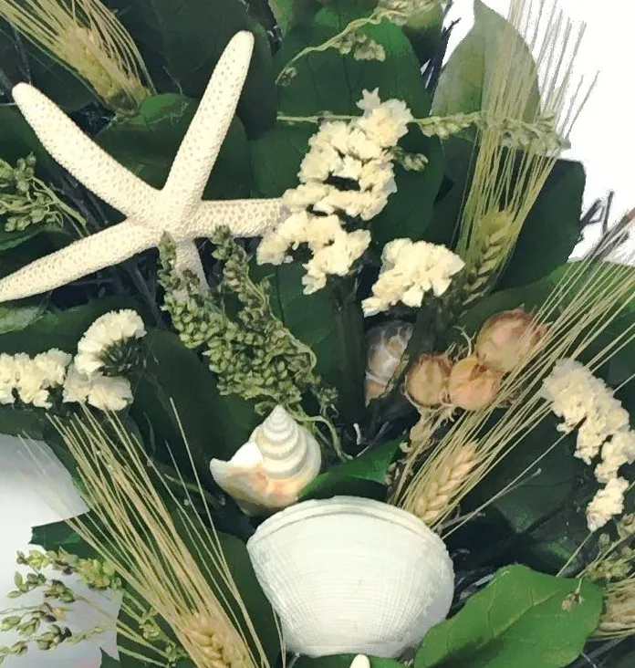 Nantucket Star Preserved Coastal Wreath