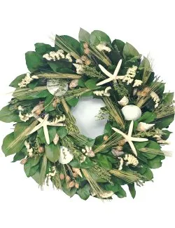 Nantucket Star Preserved Coastal Wreath