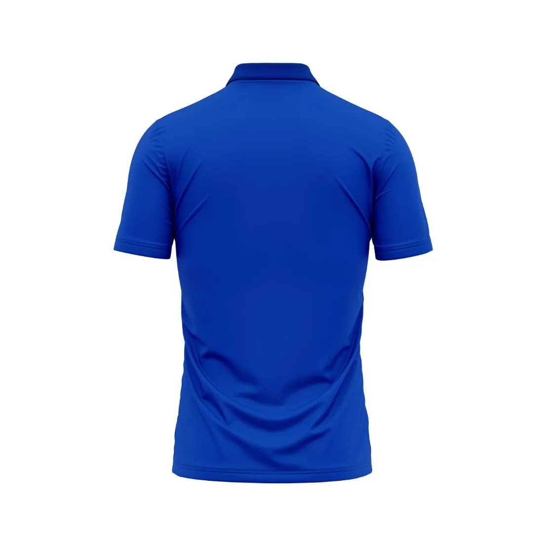 Next Print Customized Polo Neck Royal Blue Jersey NPTS03
