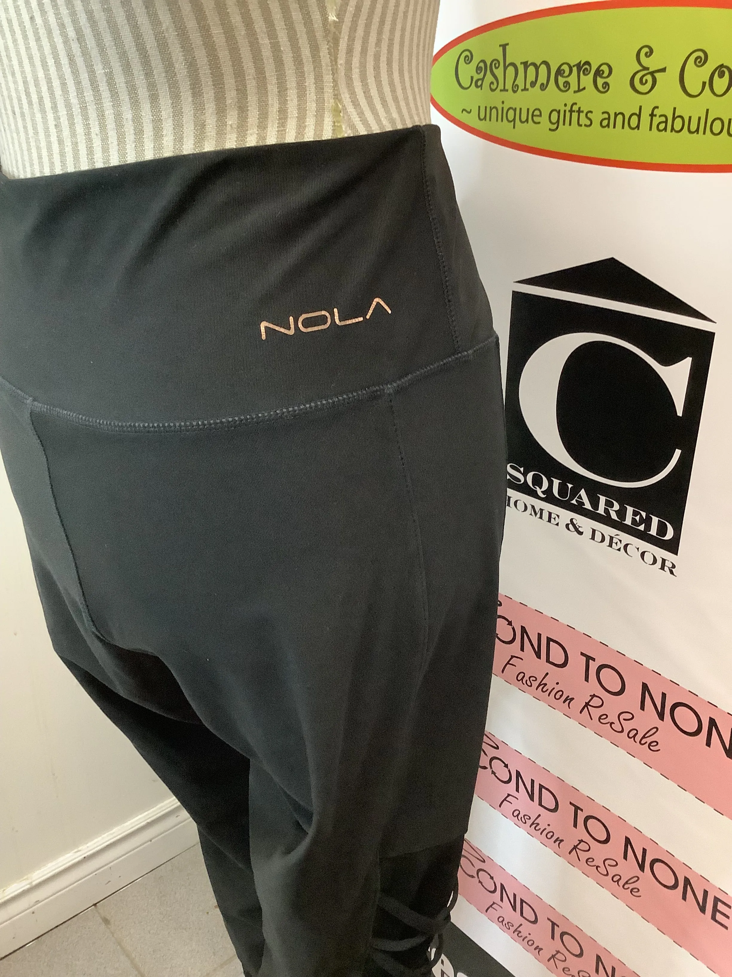 NOLA Lace Detail Leggings (Size 1X)