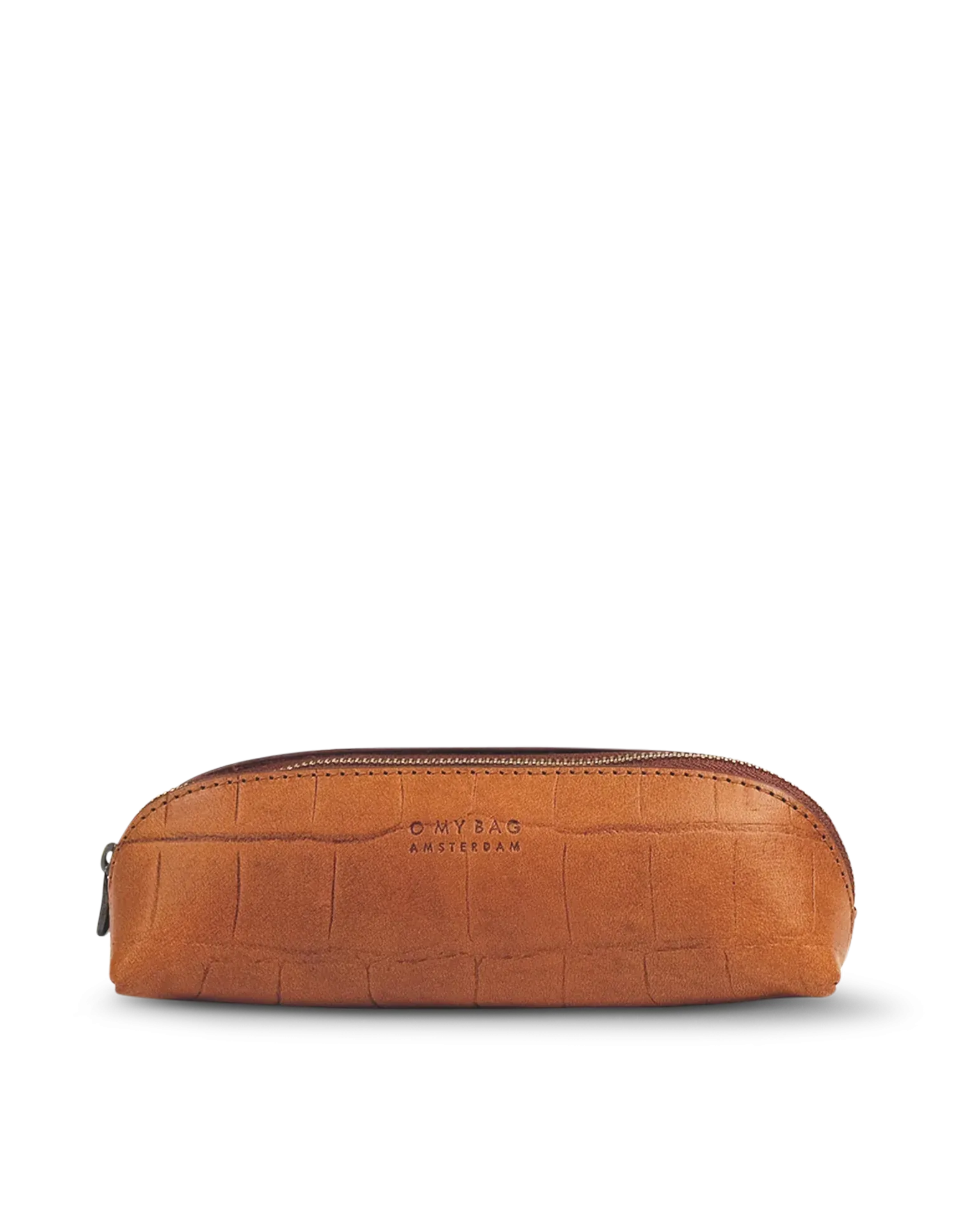 Notebook & Pencil Case Small Bundle Cognac Classic Croco