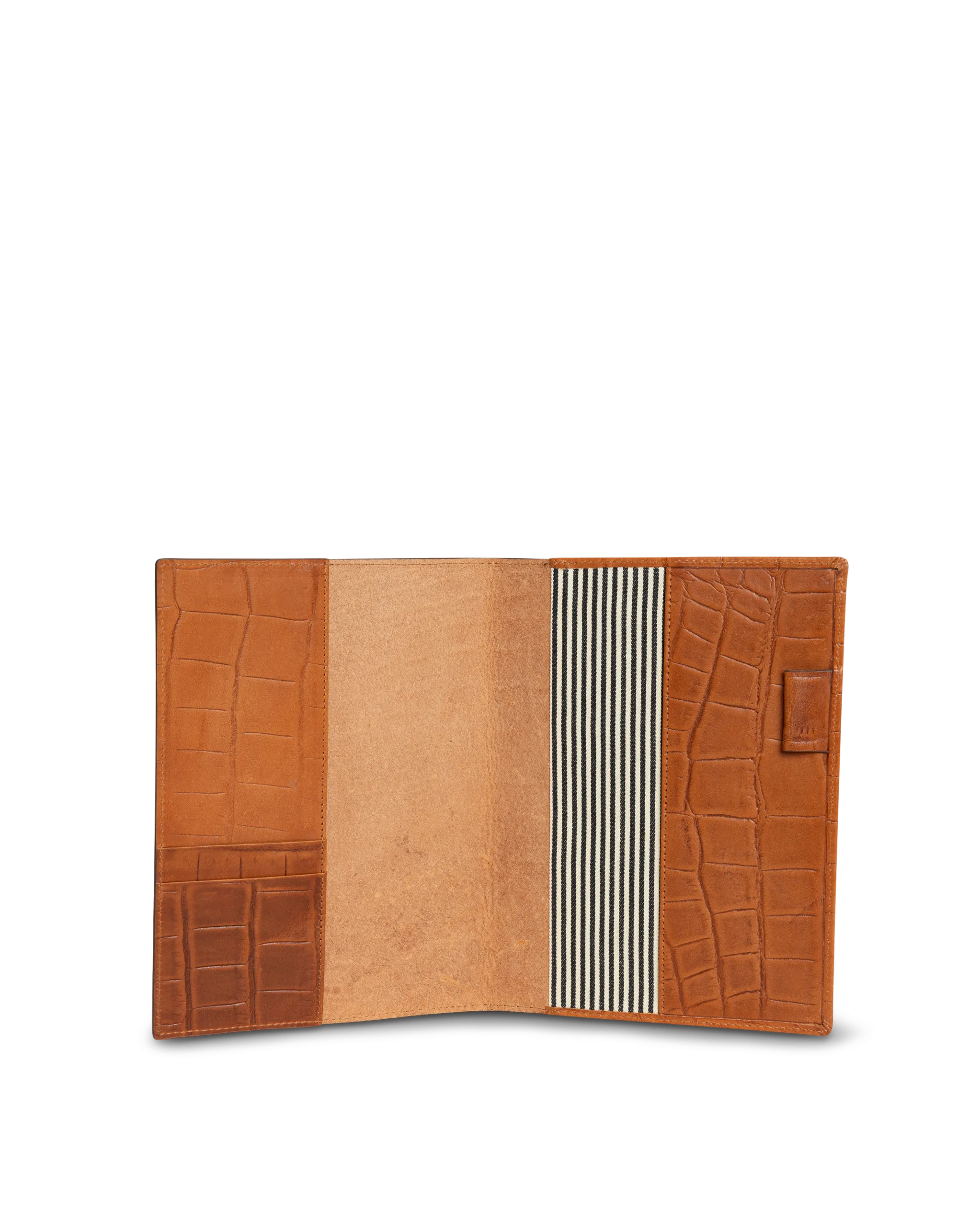 Notebook & Pencil Case Small Bundle Cognac Classic Croco
