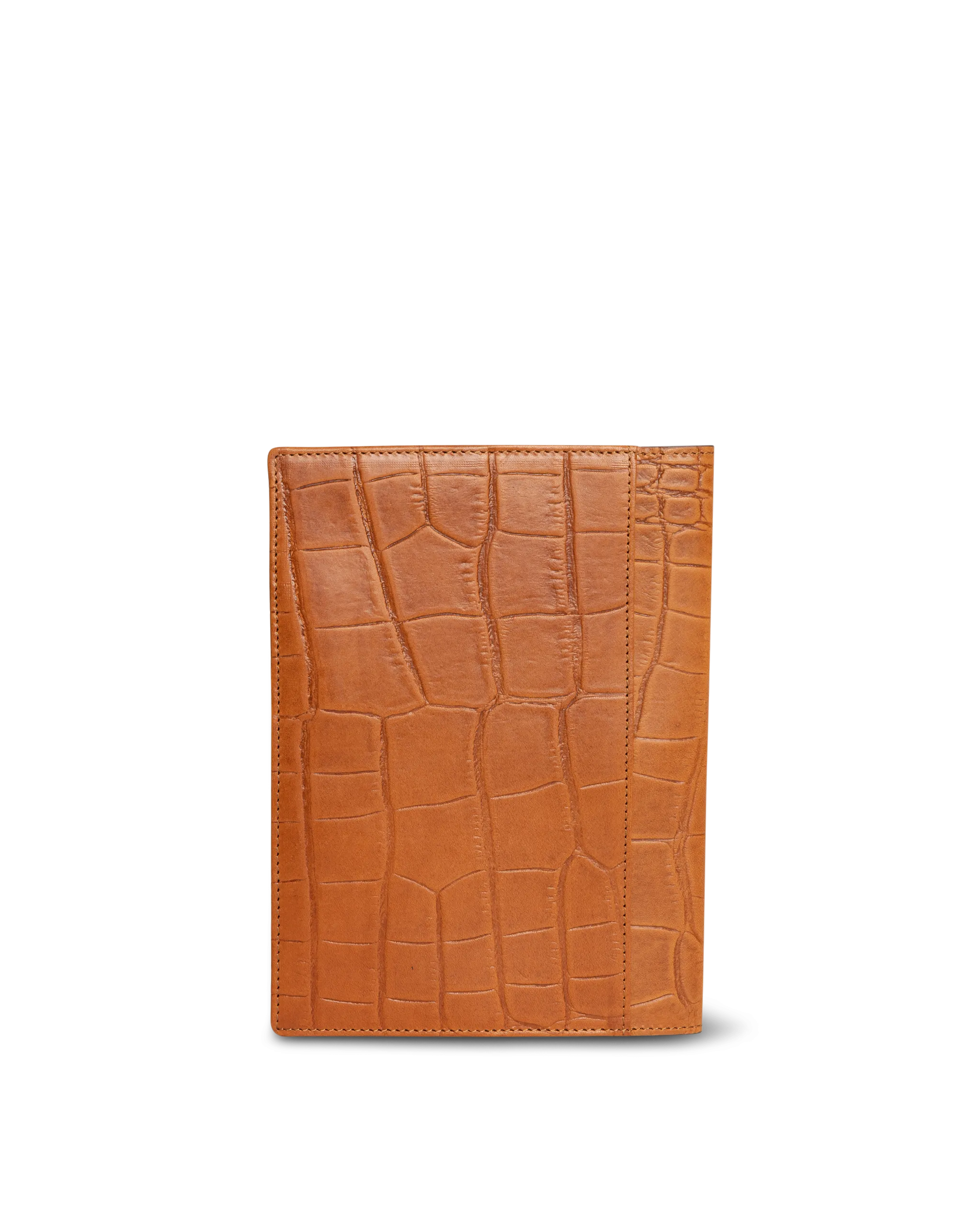 Notebook & Pencil Case Small Bundle Cognac Classic Croco