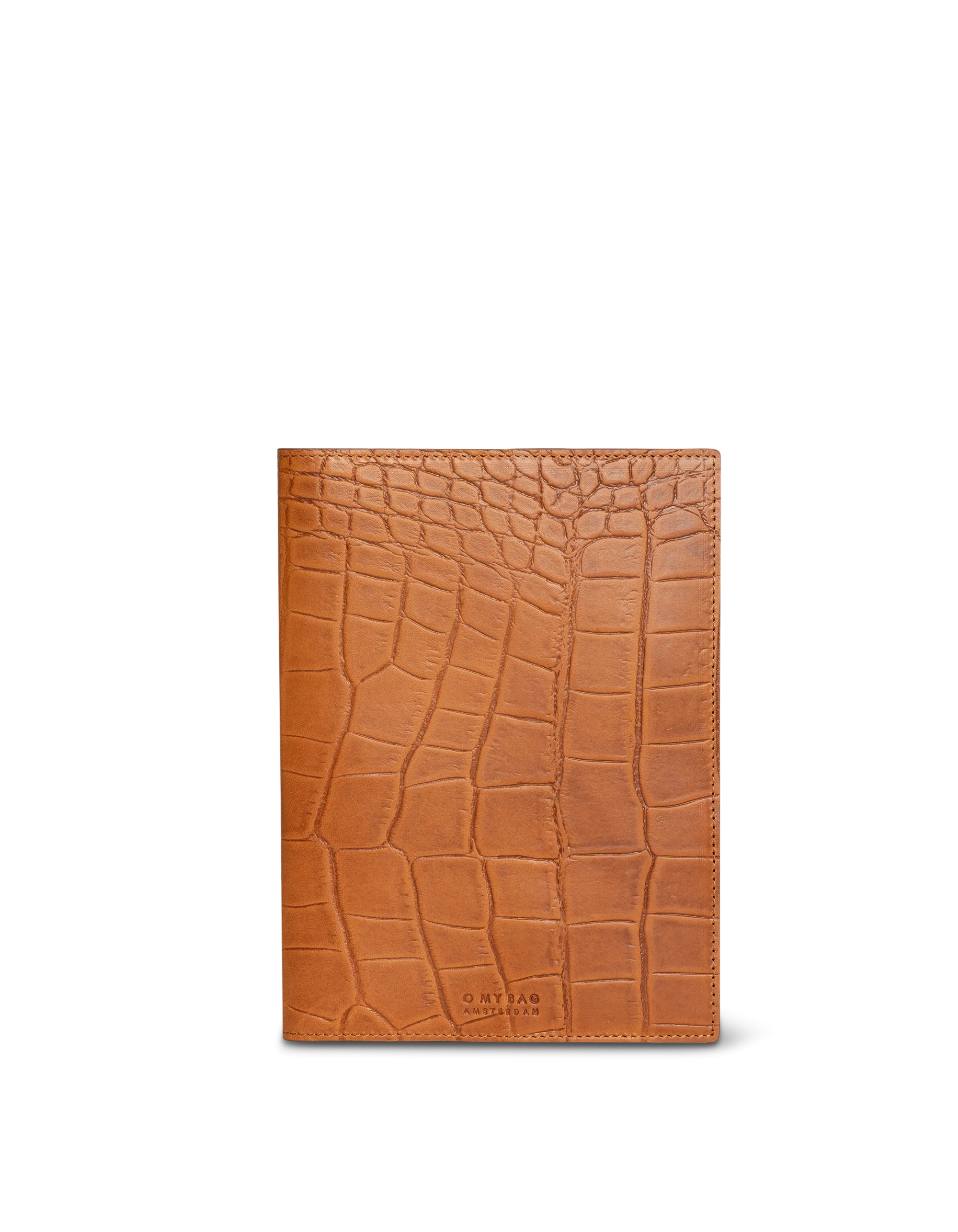 Notebook & Pencil Case Small Bundle Cognac Classic Croco