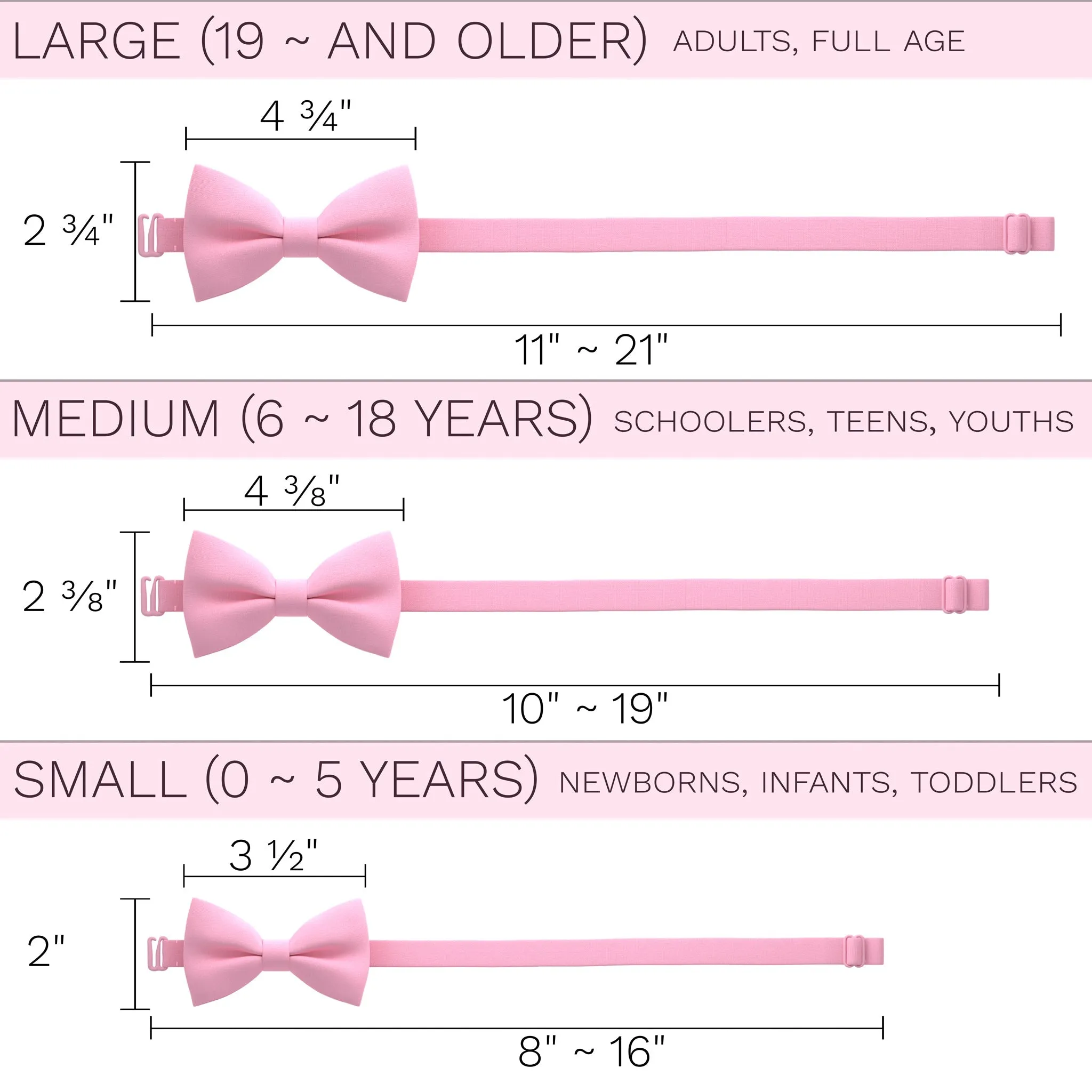 Pink Bow Tie