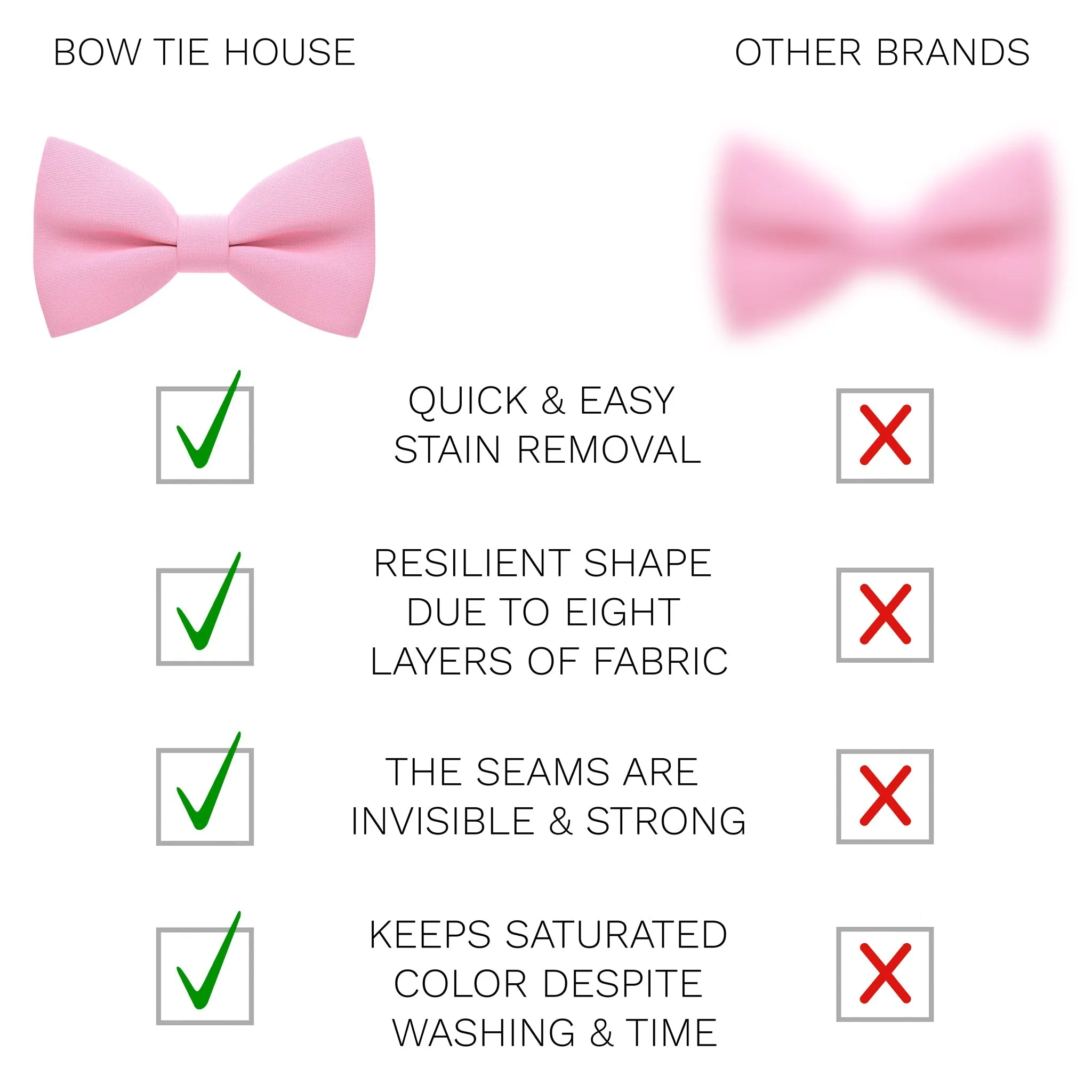 Pink Bow Tie