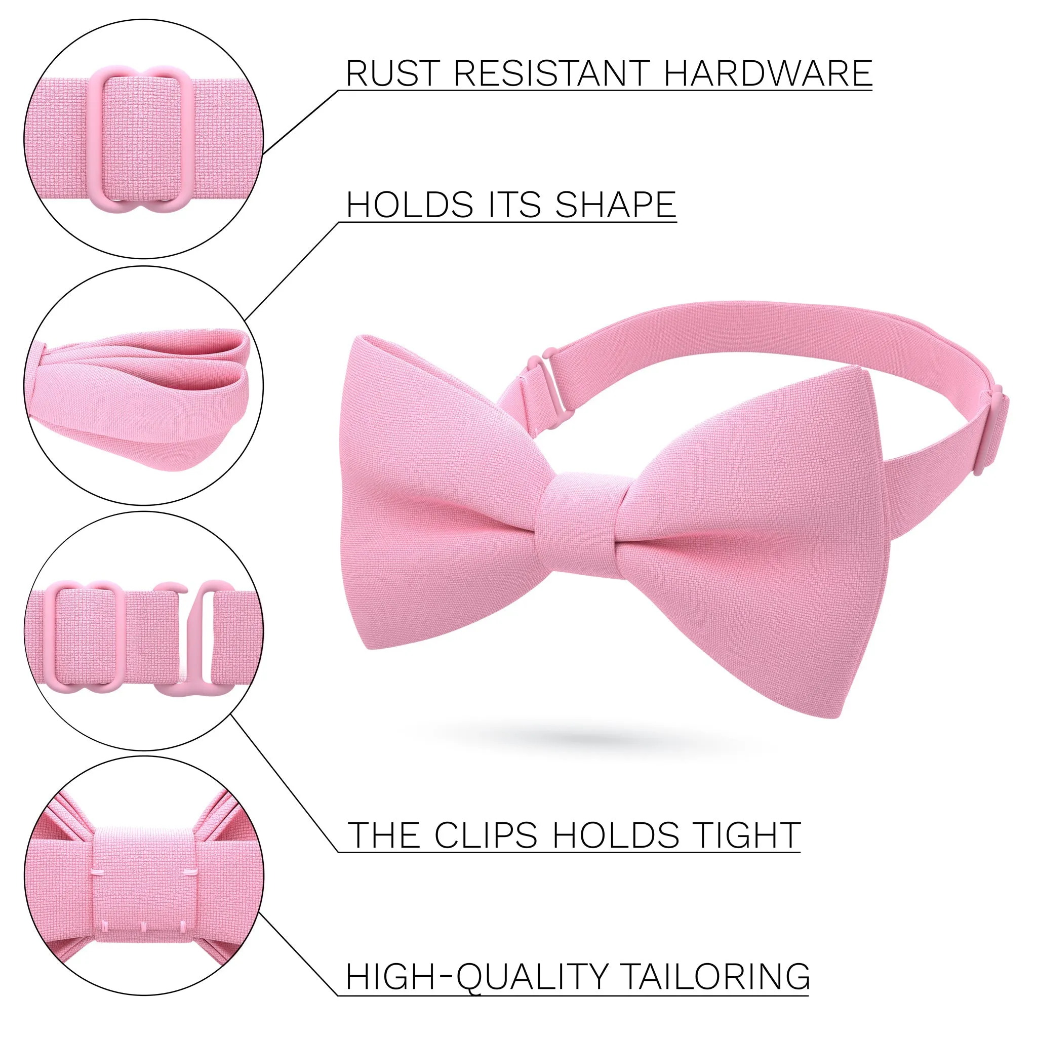 Pink Bow Tie