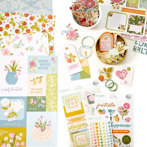 Pinkfresh LOVEY BLOOMS Puffy Stickers