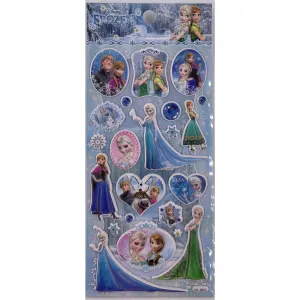 Poppy Crafts Puffy Sticker - Spring Time Friends