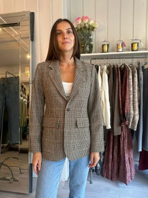 PRE-OWNED ALEX MILL TWEED BLAZER XS RRP £425