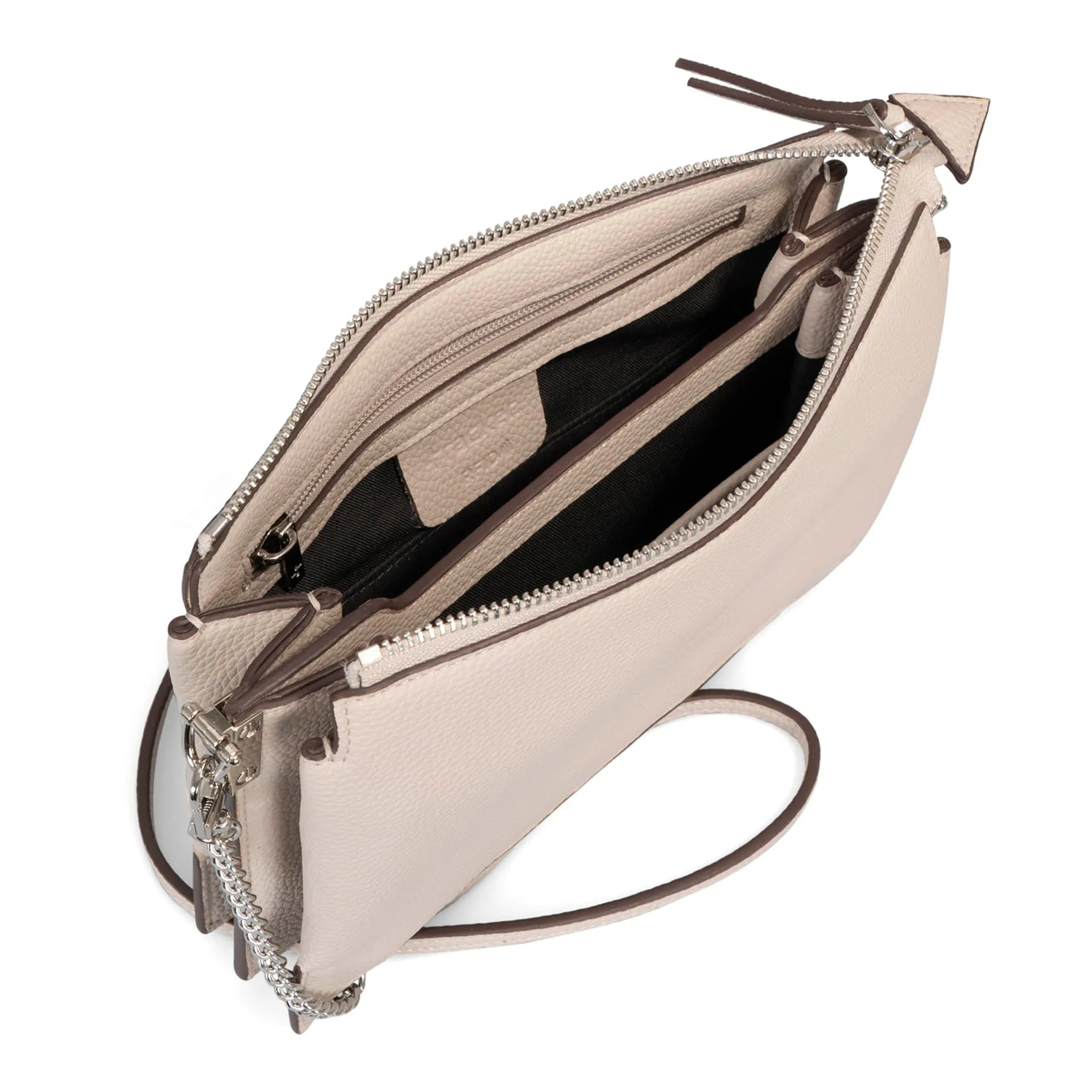 Premium East West Crossbody Bag | Leather