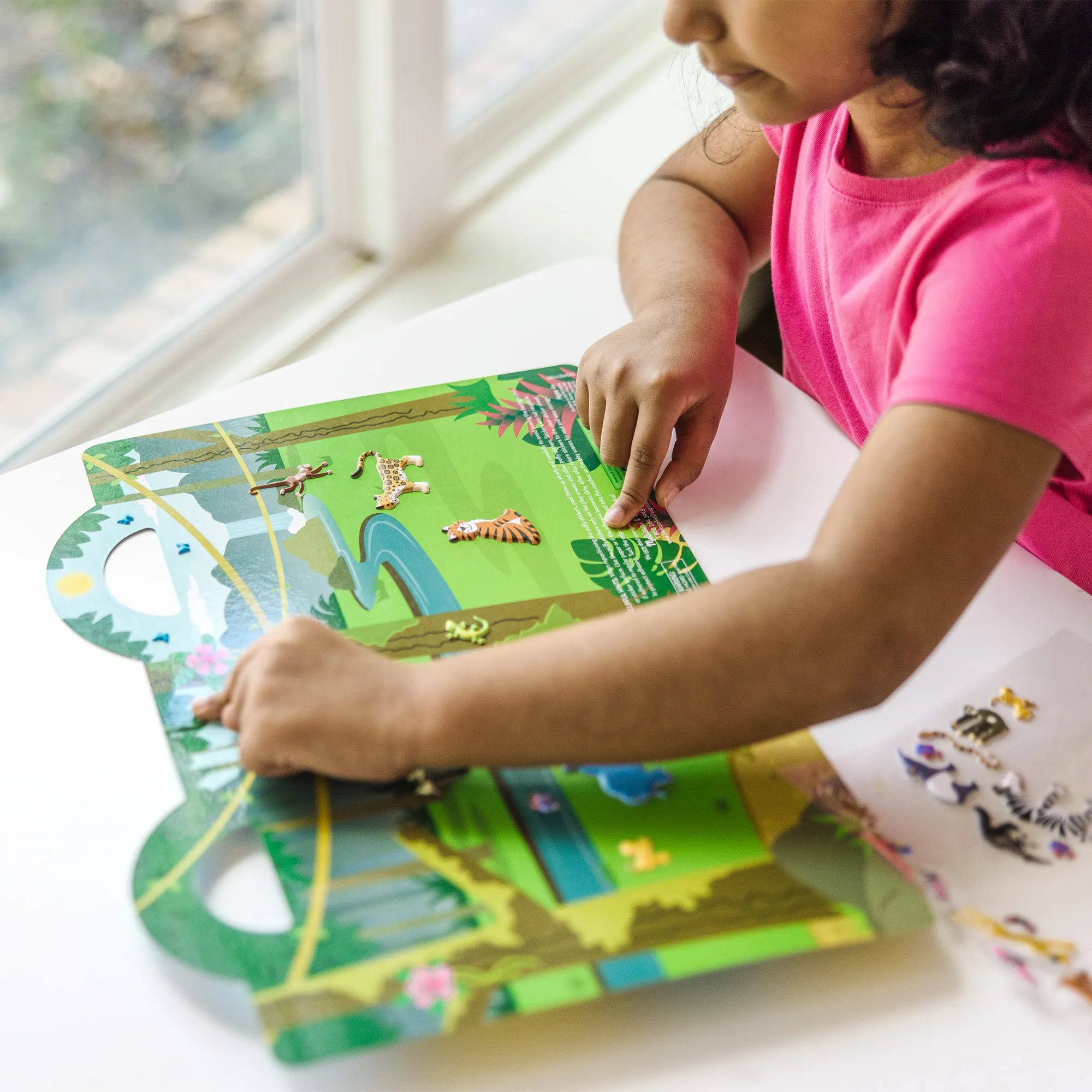 Puffy Sticker Play Set 3-Pack: On the Farm, Safari, Chipmunk House