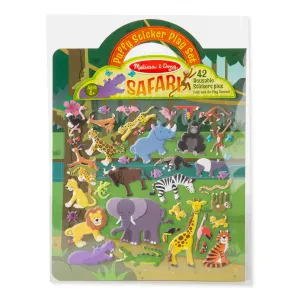 Puffy Sticker Play Set - Safari