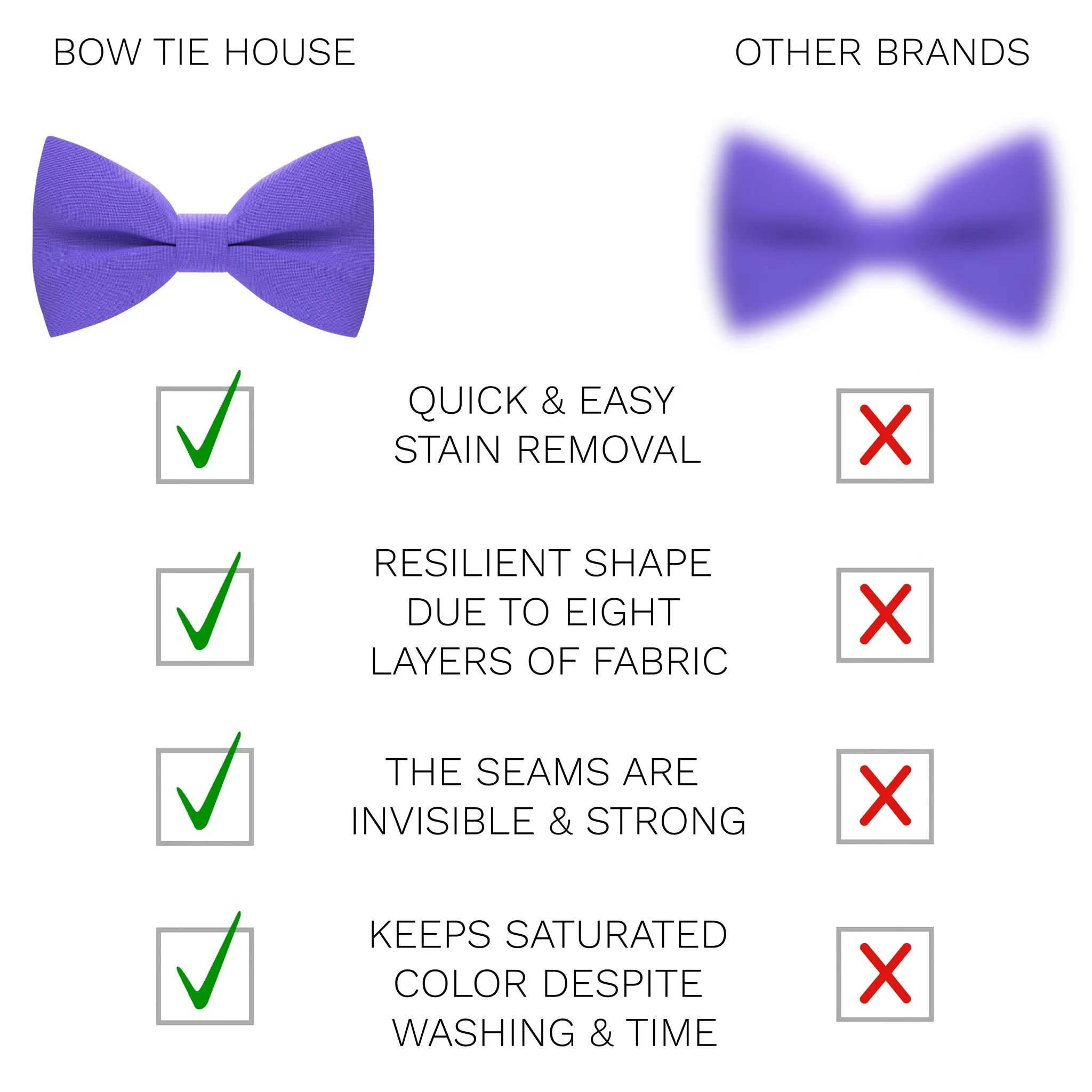Purple Bow Tie