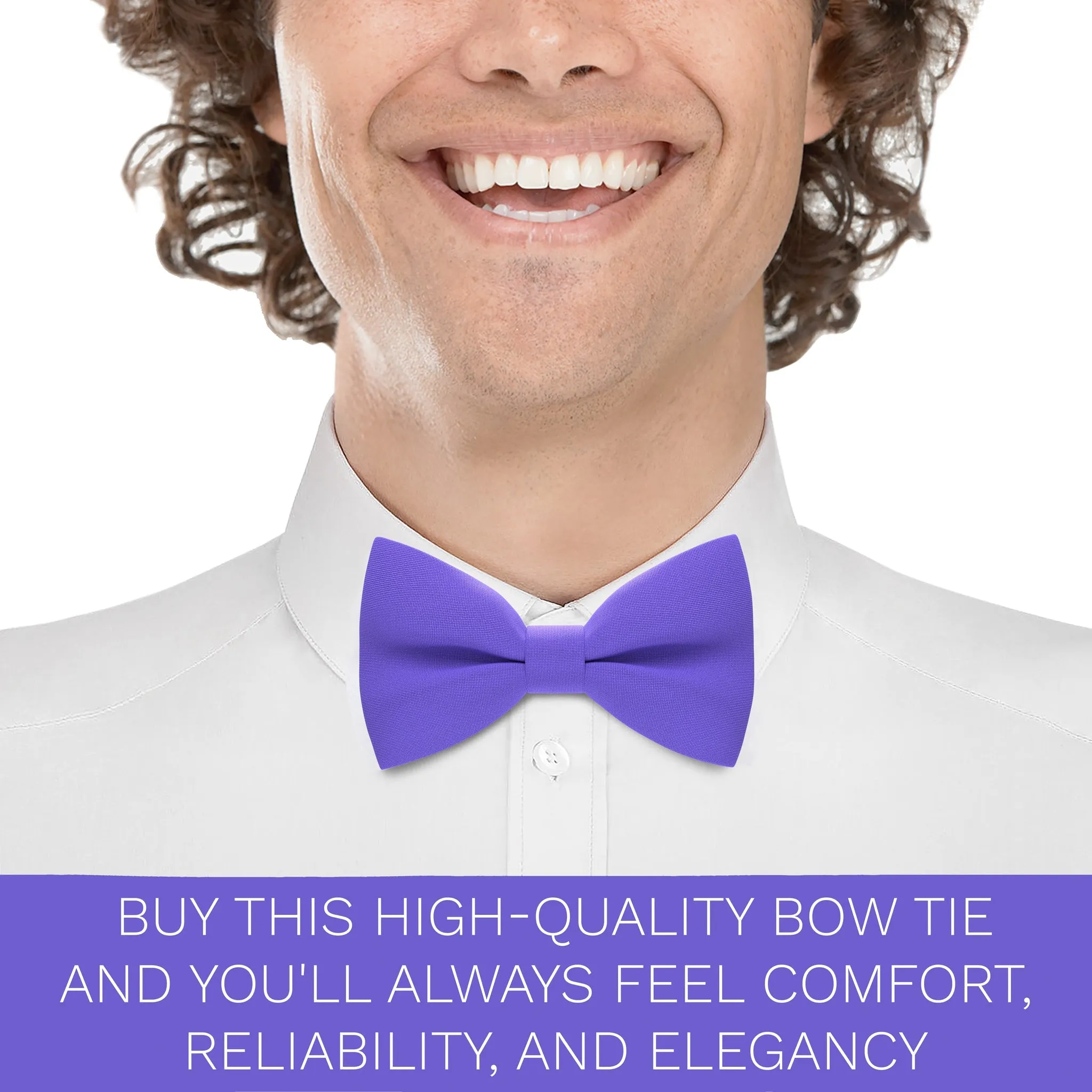 Purple Bow Tie