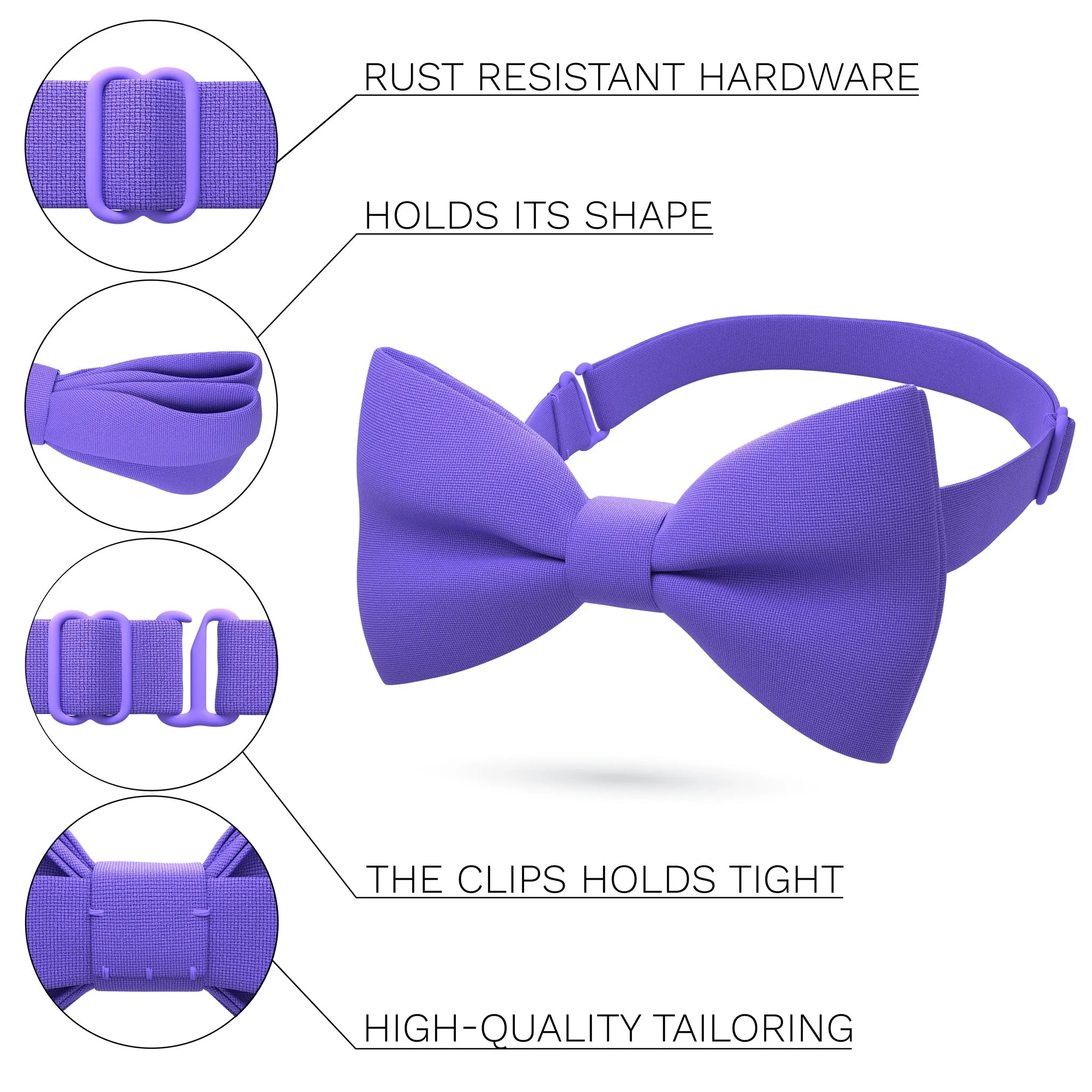 Purple Bow Tie