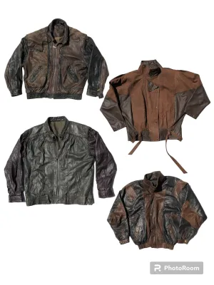 "Leather Love: A Stylish Collection of Jackets" 🧥✨(S_242)