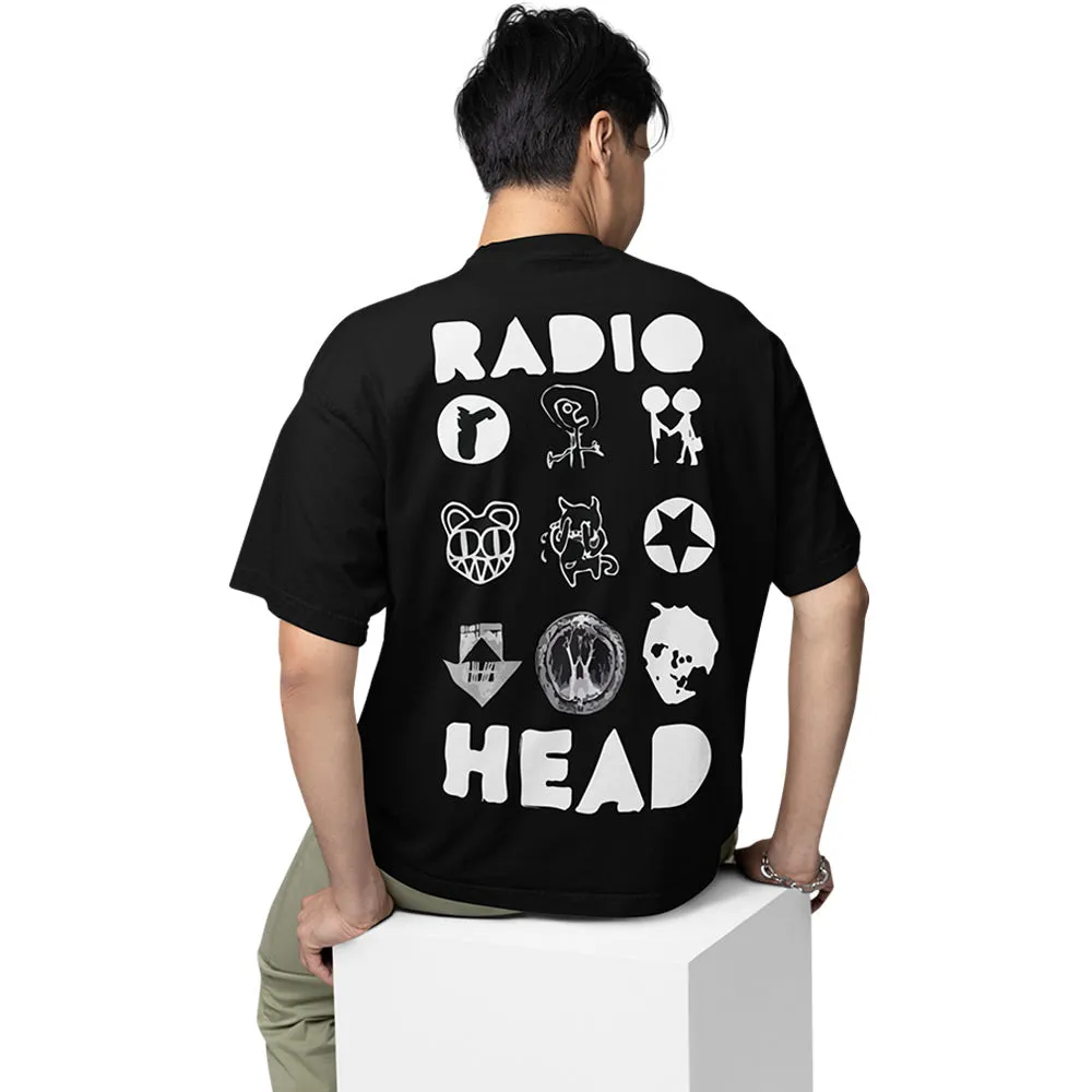 Radiohead Oversized T shirt - Album Arts