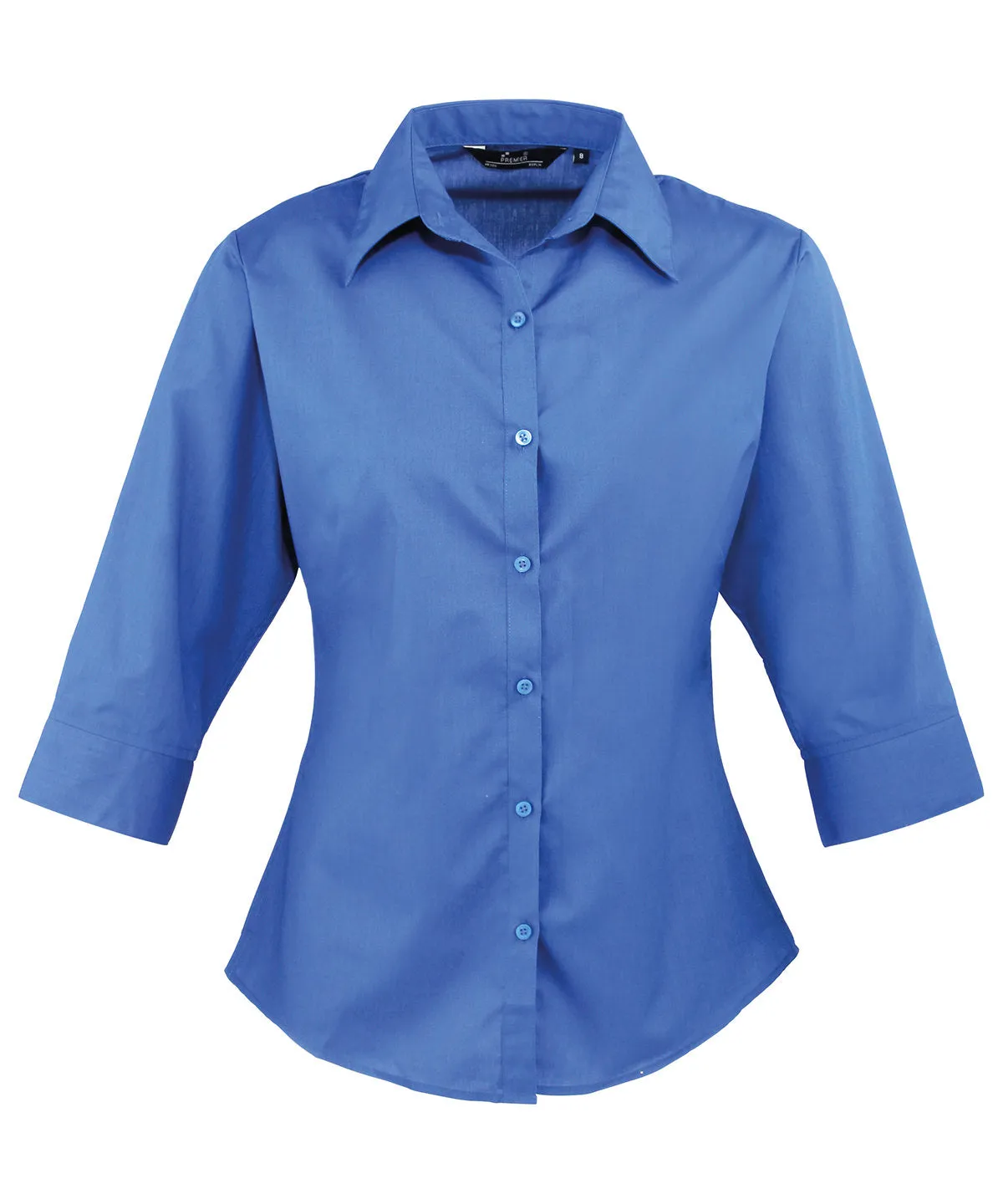 Royal - Women's ¾ sleeve poplin blouse