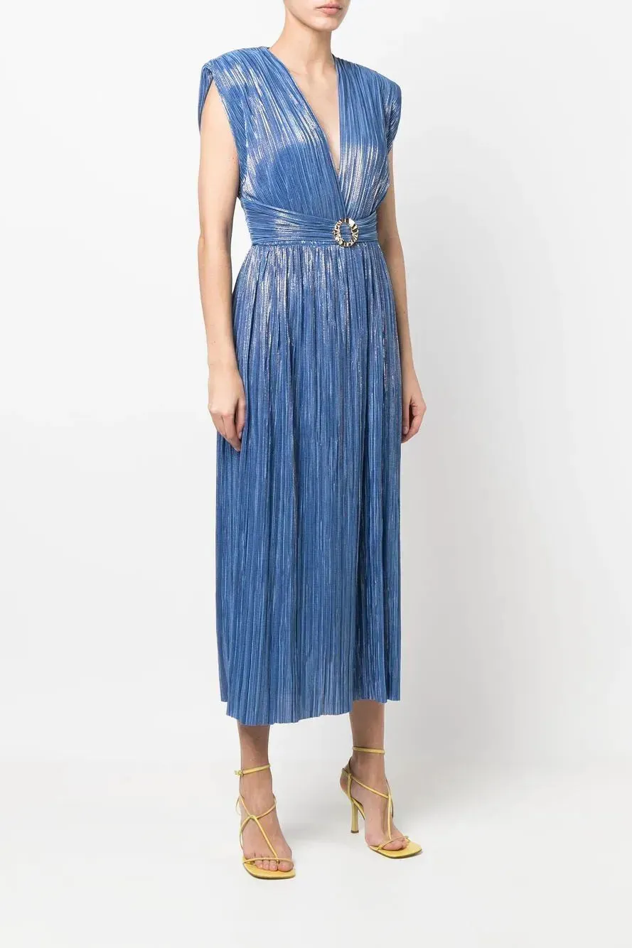 SABINA MUSAYEV  LILLIANA DRESS  BLUE