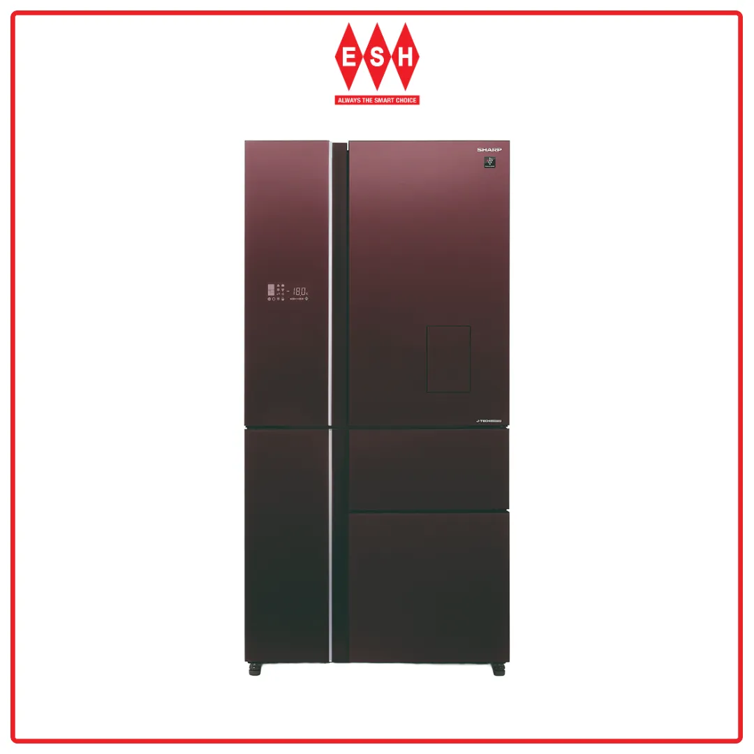 Sharp SJF889WGM 780L Hikaru Series Multi Door Refrigerator