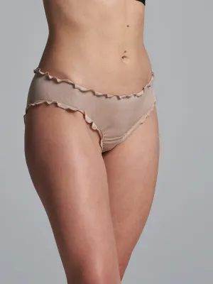 Sheer Pantie | Silk 2-pack - Rosie Beige