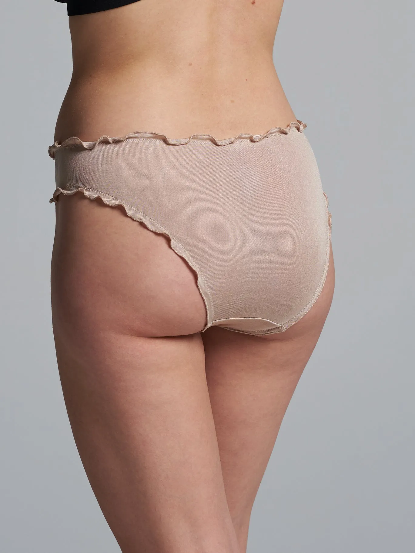 Sheer Pantie | Silk 2-pack - Rosie Beige