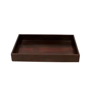 Sophisticated Rectangular Wooden Tray