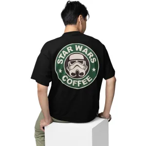 Star Wars Oversized T shirt - Star Coffee