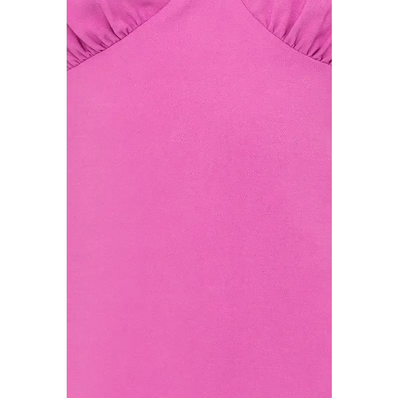 STRAP DETAIL MINI DRESS