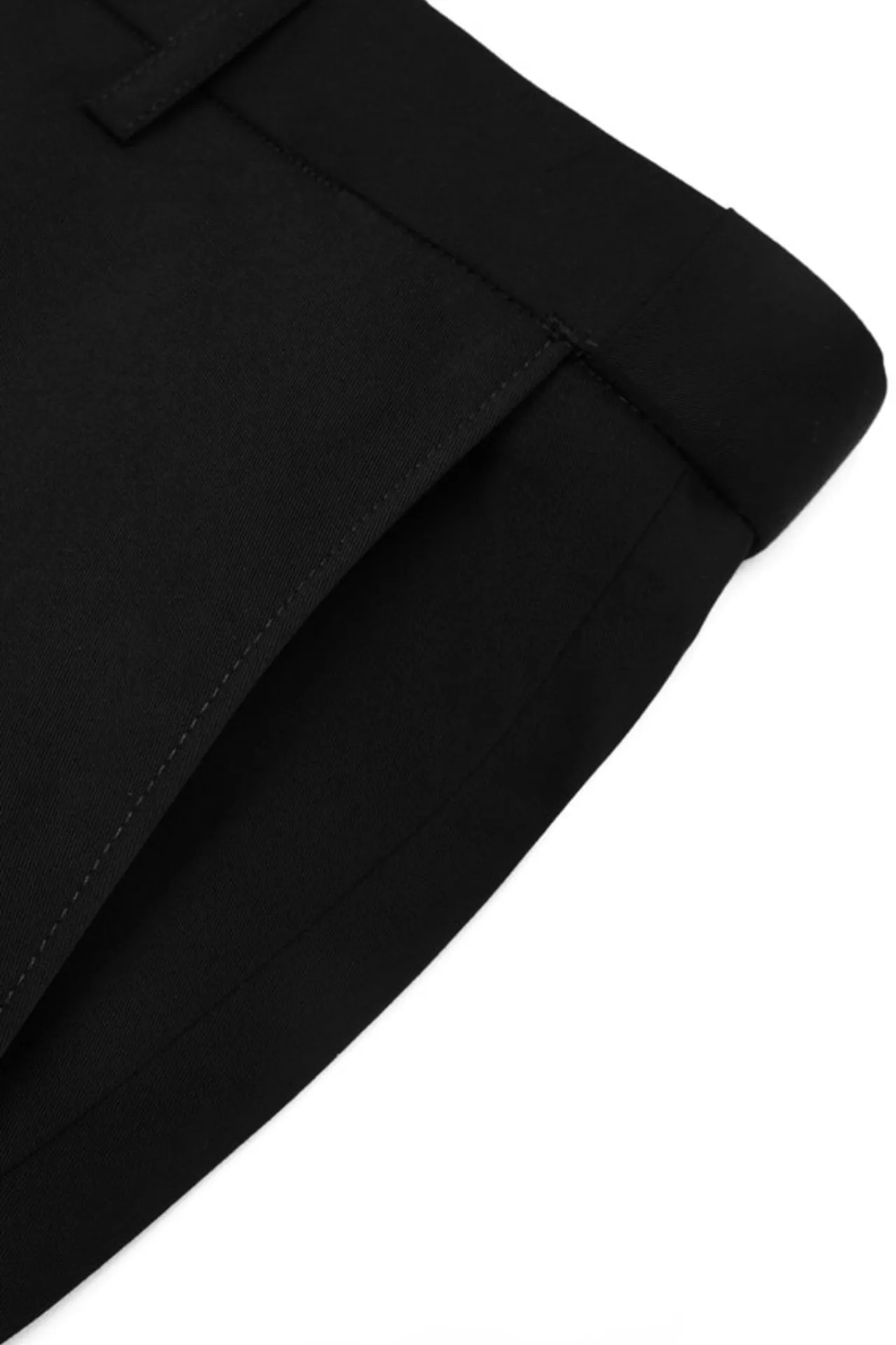 Tencel Cool Touch Smart Fit Twill Pants with Elastic Waist Band