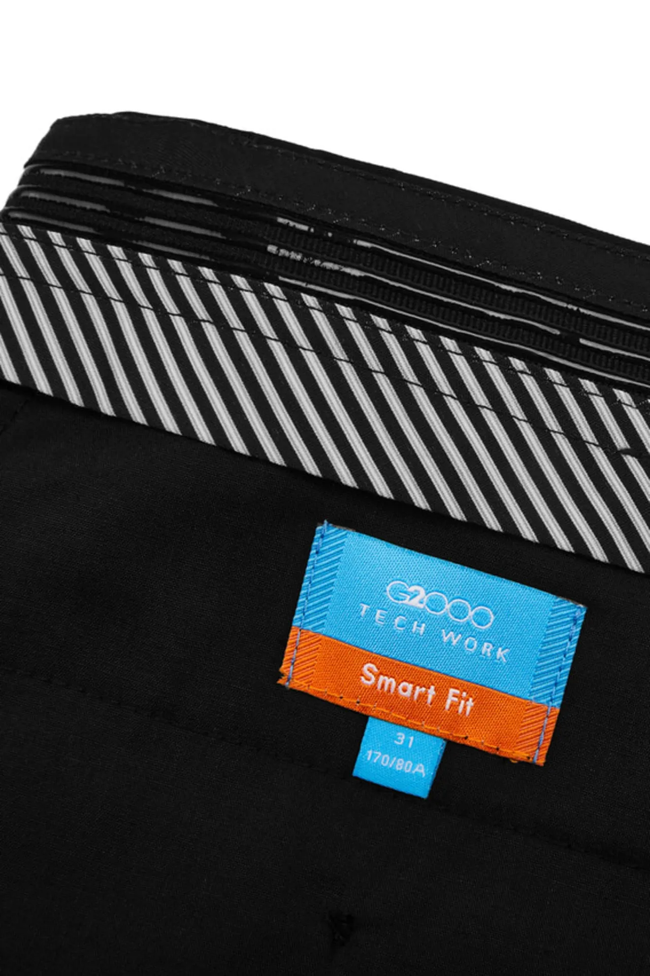 Tencel Cool Touch Smart Fit Twill Pants with Elastic Waist Band