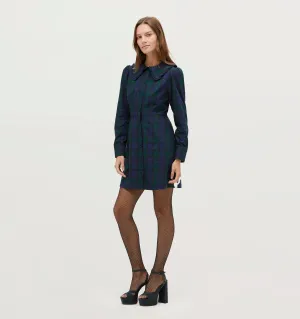 The Hazel Dress - Blackwatch Tartan