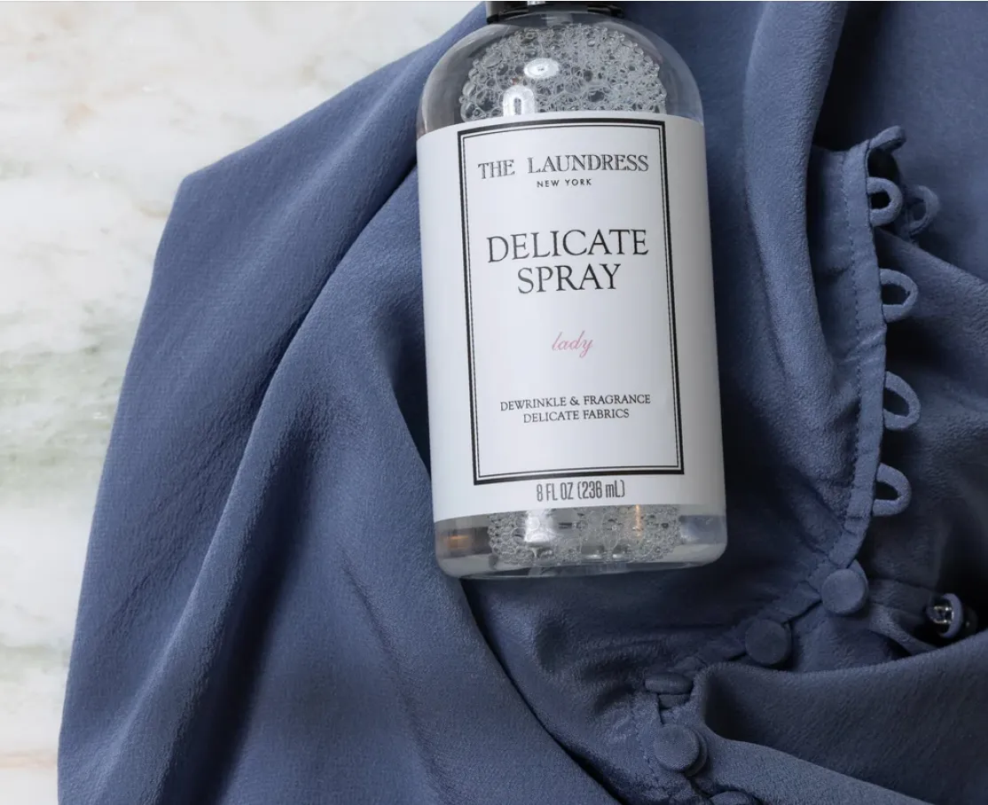 The Laundress Delicate Spray Wrinkle Release with a Sophisticated Soft Scent – 8oz