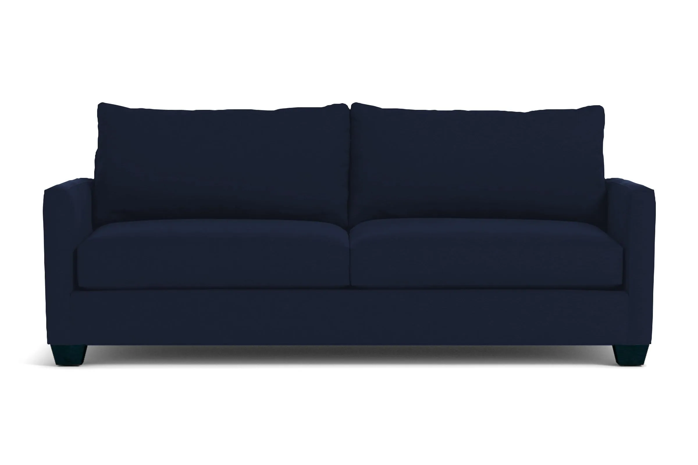 Tuxedo Queen Size Sleeper Sofa Bed :: Leg Finish: Espresso / Sleeper Option: Memory Foam Mattress