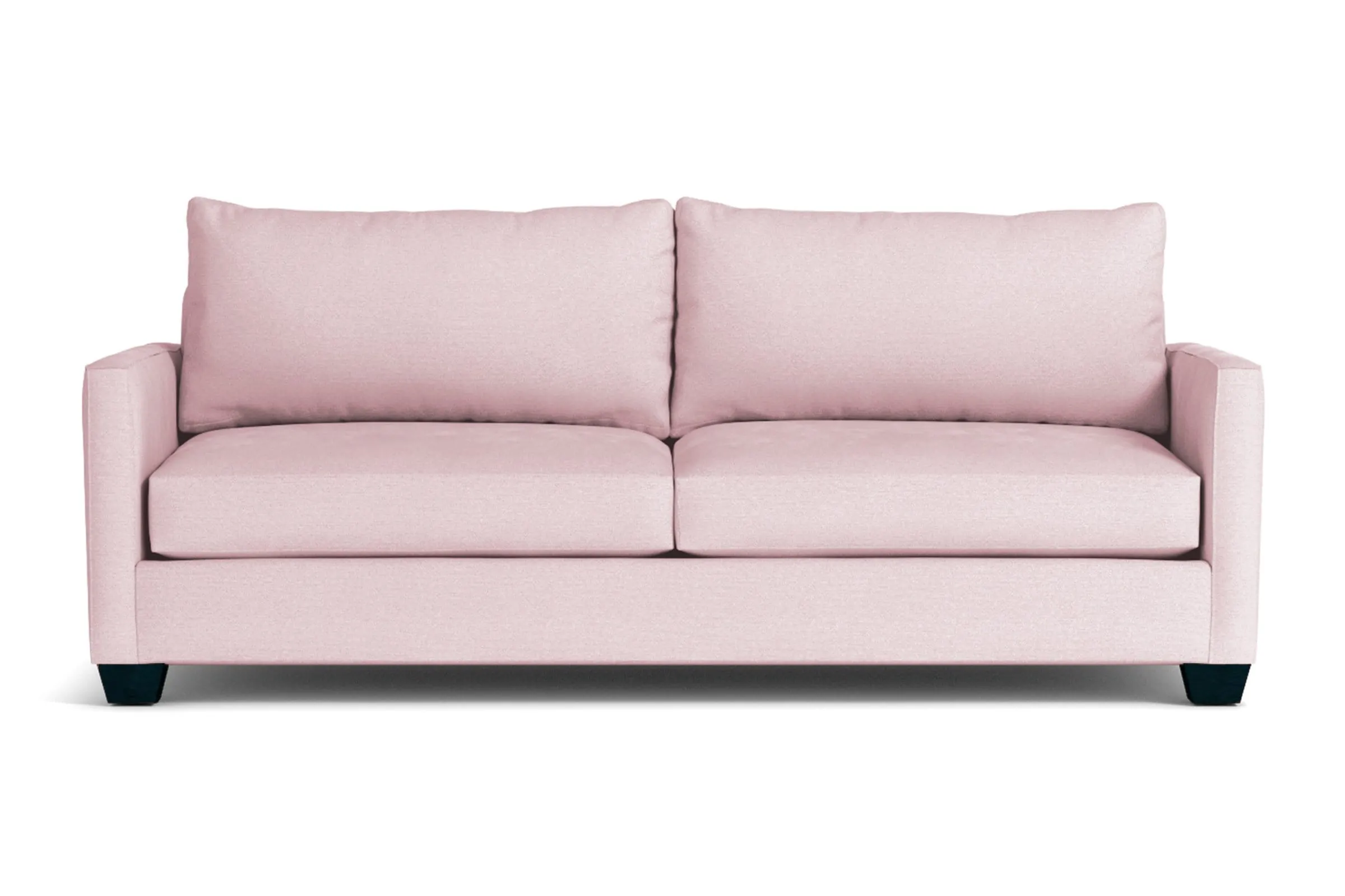 Tuxedo Queen Size Sleeper Sofa Bed :: Leg Finish: Espresso / Sleeper Option: Memory Foam Mattress
