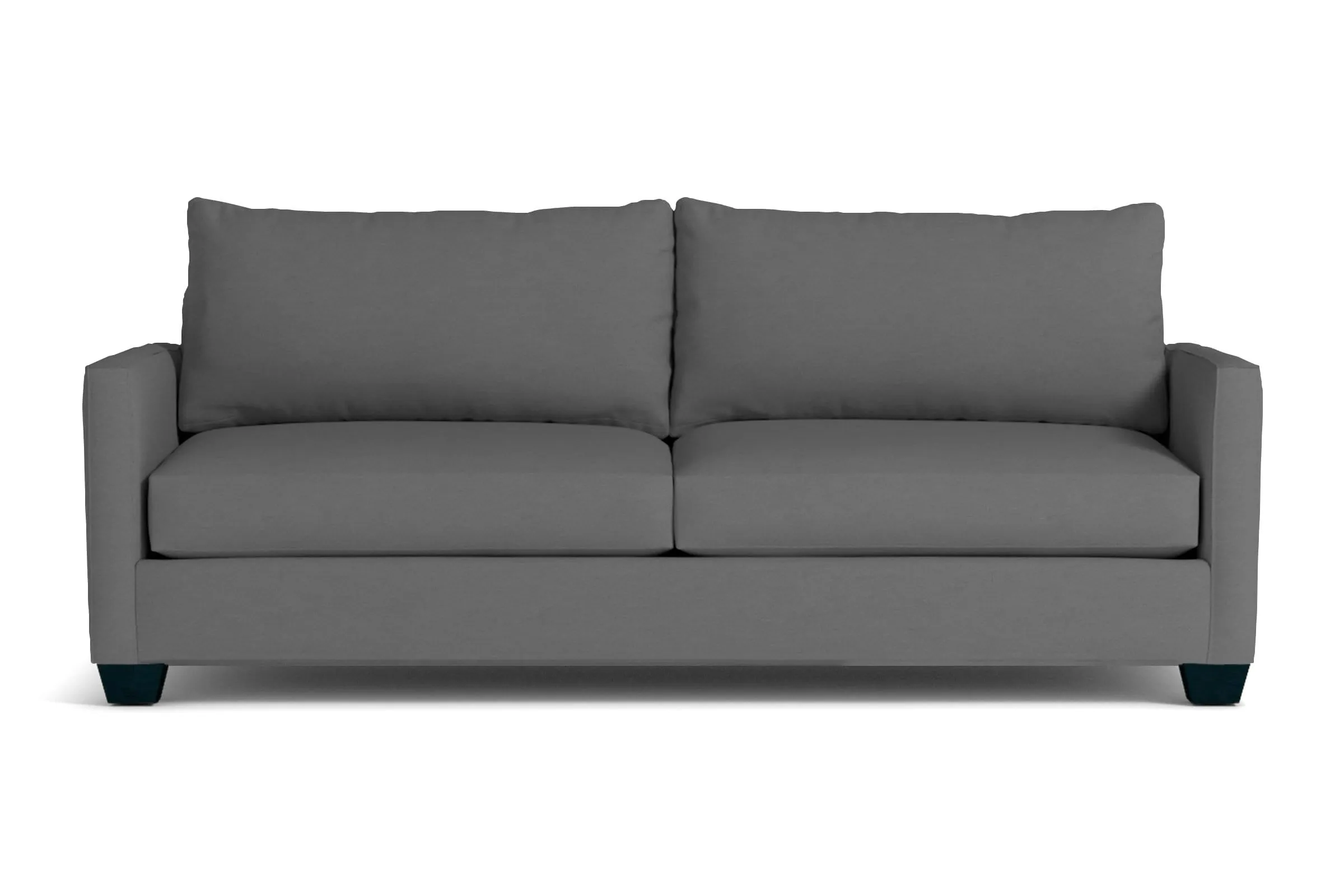 Tuxedo Queen Size Sleeper Sofa Bed :: Leg Finish: Espresso / Sleeper Option: Memory Foam Mattress