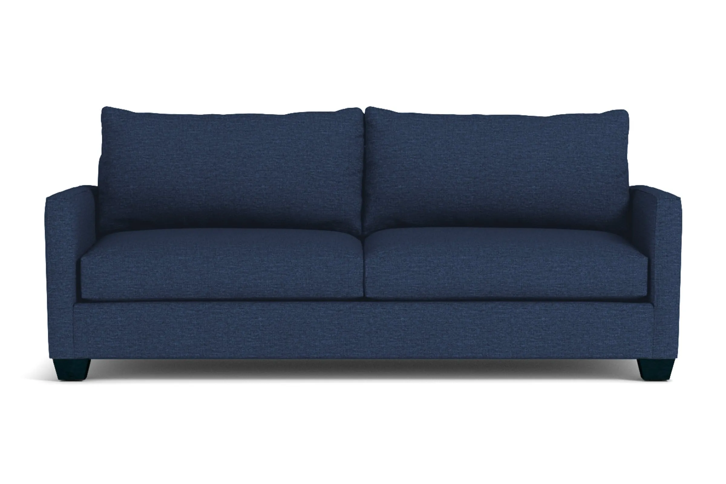 Tuxedo Queen Size Sleeper Sofa Bed :: Leg Finish: Espresso / Sleeper Option: Memory Foam Mattress