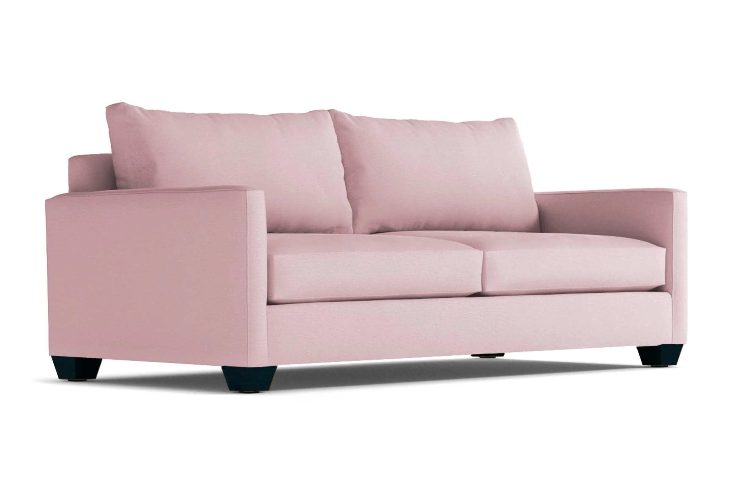 Tuxedo Queen Size Sleeper Sofa Bed :: Leg Finish: Espresso / Sleeper Option: Memory Foam Mattress