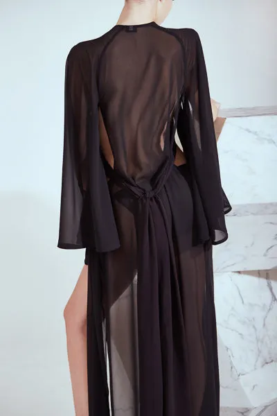 VALENTINA ROBE BLACK