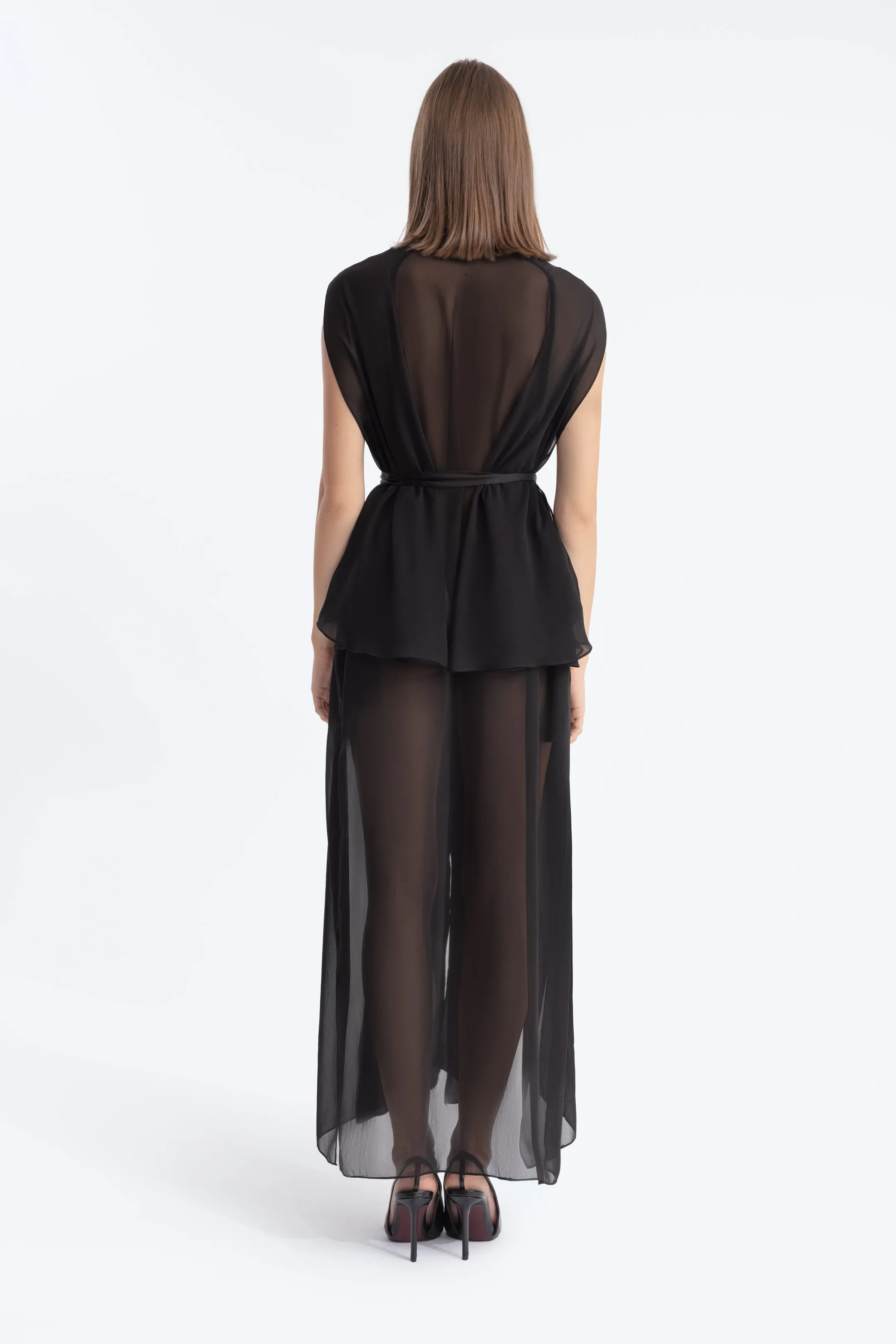 VALENTINA ROBE BLACK