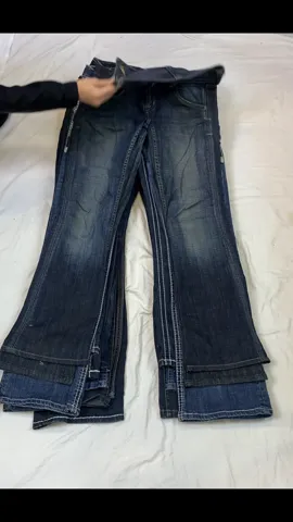 Women’s Y2K Denim Flare Jeans (GRV-11-195)
