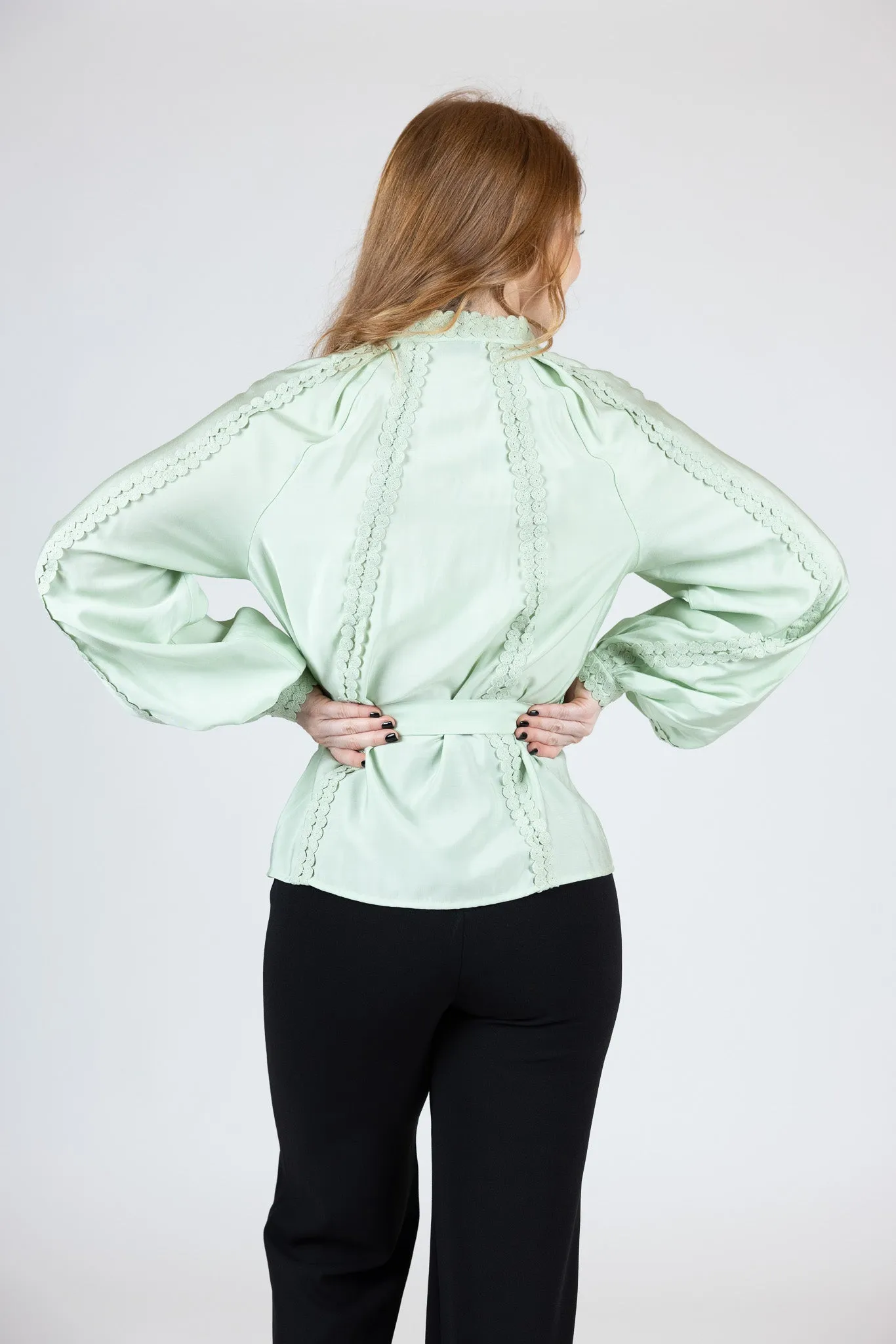 Zurini Detailed Blouse